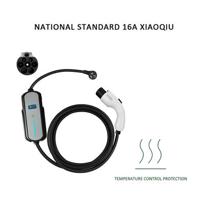 Carregador EVSE de nível 1 sem fio de 11 lb 16 Amp montado na parede