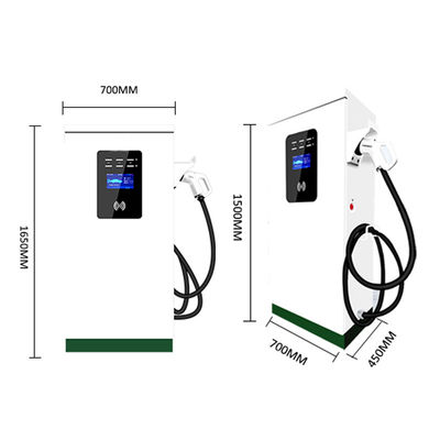 OEM 11kw Carregador doméstico Estação de carregamento de veículos elétricos comerciais