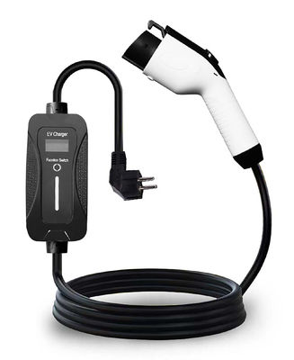 220V Tipo1 Carregador de VE Mennekes Estações de carregamento elétrico 16A 32A
