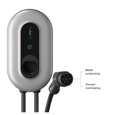 Carregador doméstico EVSE CCS de tipo 2 para poste de montagem EN61851