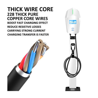 EVSE Carregador de eletricidade de 7 kW 32 Amp para uso residencial