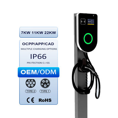 ODM CCS 22kw EV Carregador Montador de parede Carregador