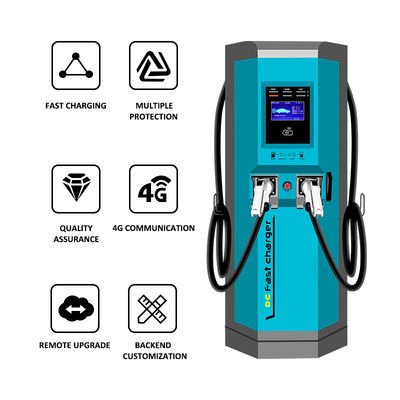Preço por atacado 240kw Carregador Ev de Nível 2 Rápido Estações de Carregamento montadas no chão