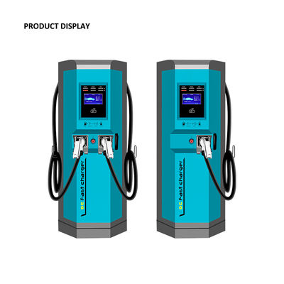 Estações de carregamento montadas no chão com carregador EVSE EV - Frequência de entrada 50Hz/60Hz